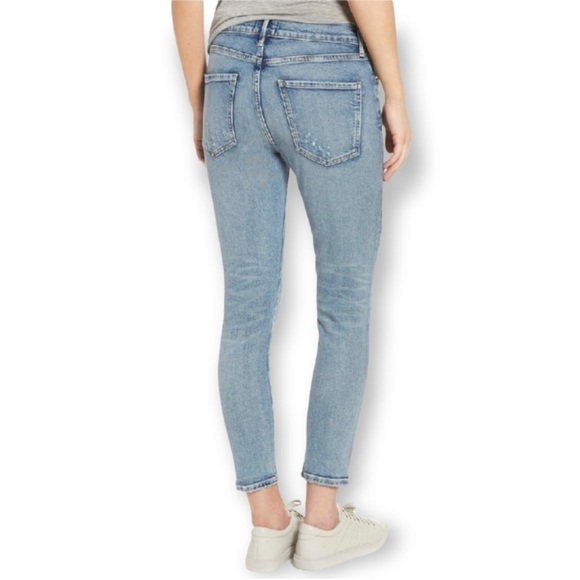 [SOLD] AGOLDE Sophie Distressed Skinny High Rise Jeans Size 27 - Picture 2 of 15